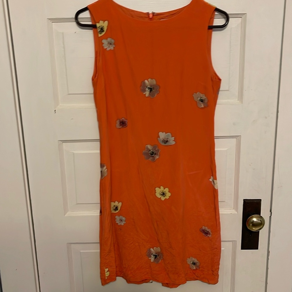 Vintage orange sundress